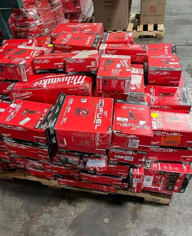 Milwaukee Cordless Tools Pallet