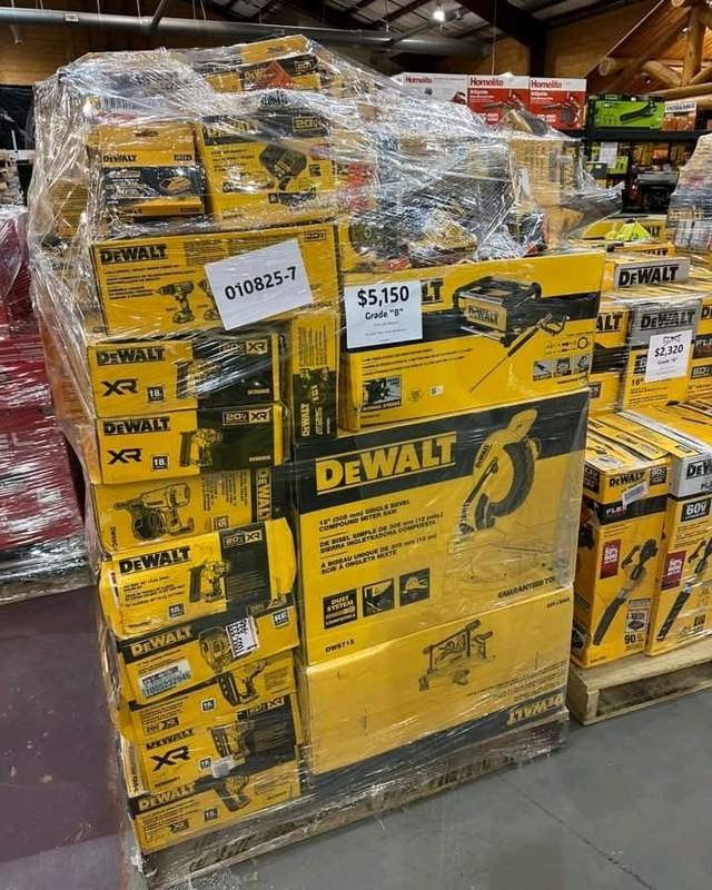 DeWalt Power Tools Pallet