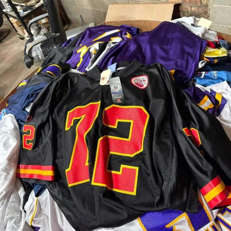 Team Jersey & Cap Lot