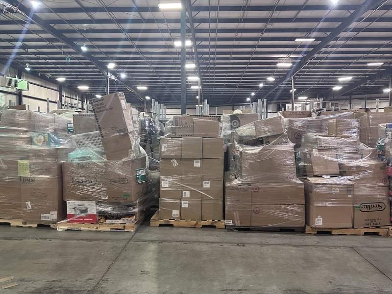 Department Store Returns Truckload