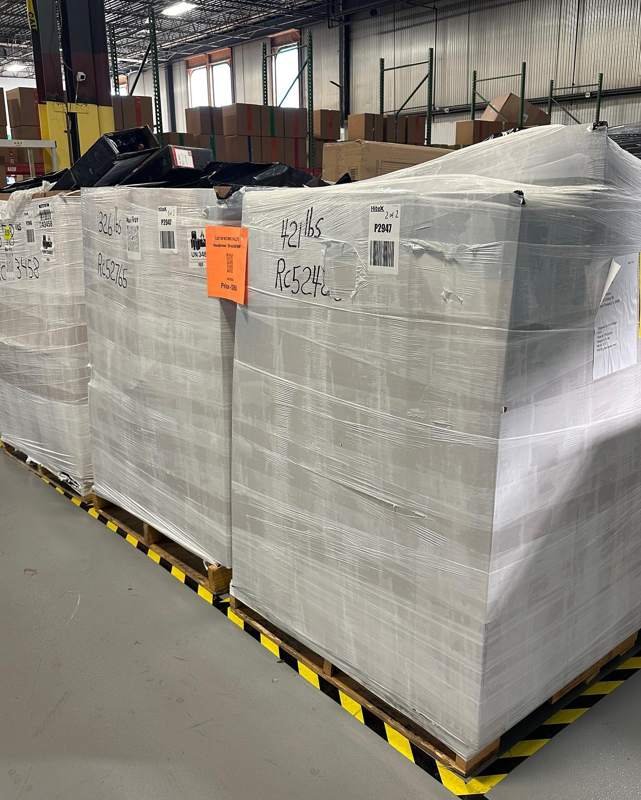 Wrapped Mixed Pallets (Unmanifested)