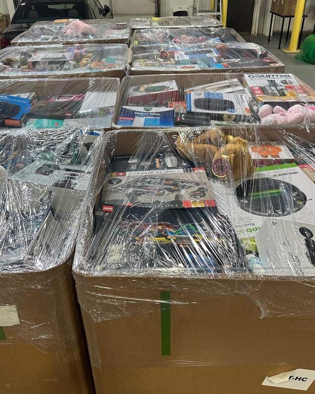 Mixed Warehouse Returns Pallet