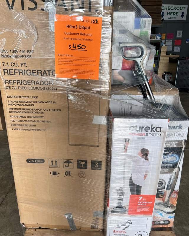 Small Kitchen Appliances Pallet