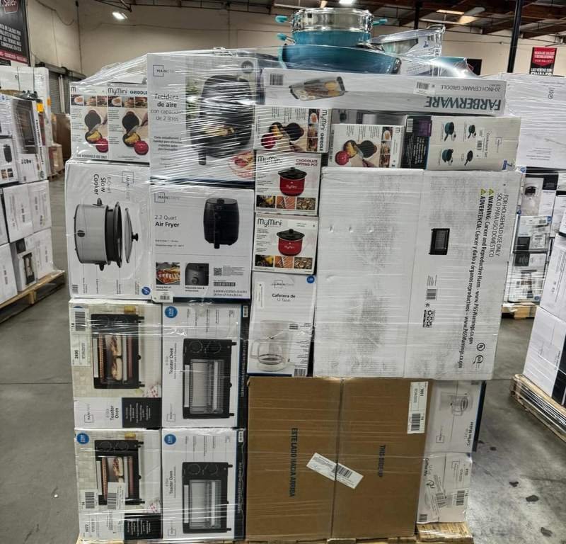 Boxed Home Appliances Pallet