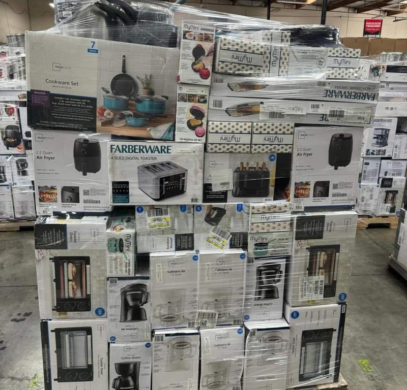 Boxed Home Appliances Pallet