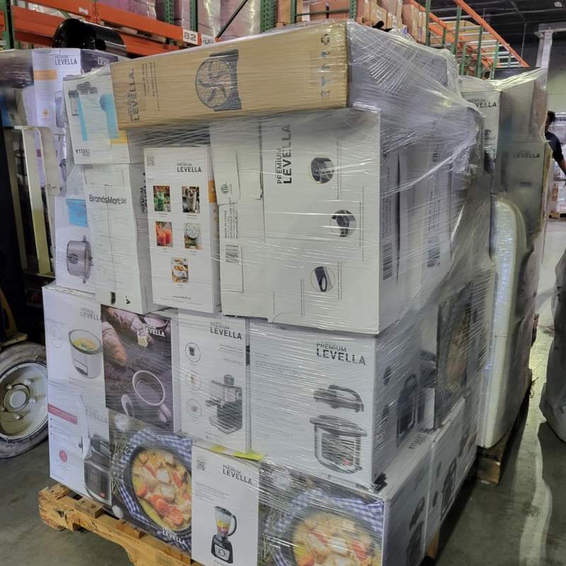Boxed Home Appliances Pallet