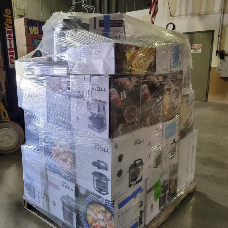 Boxed Home Appliances Pallet