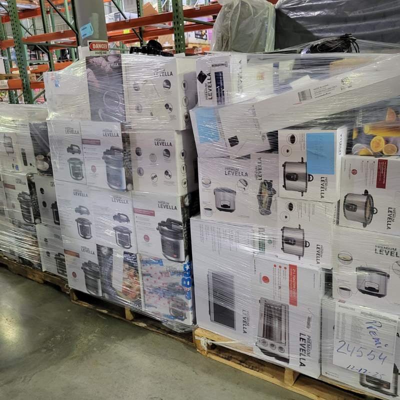 Boxed Home Appliances Pallet