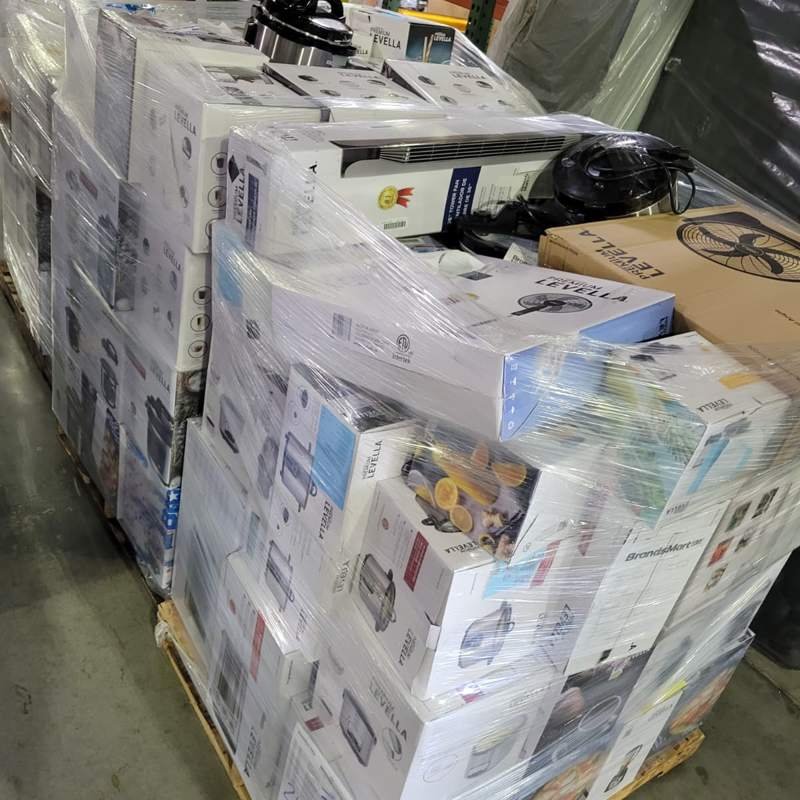 Wrapped Mixed Pallet A (Unmanifested)