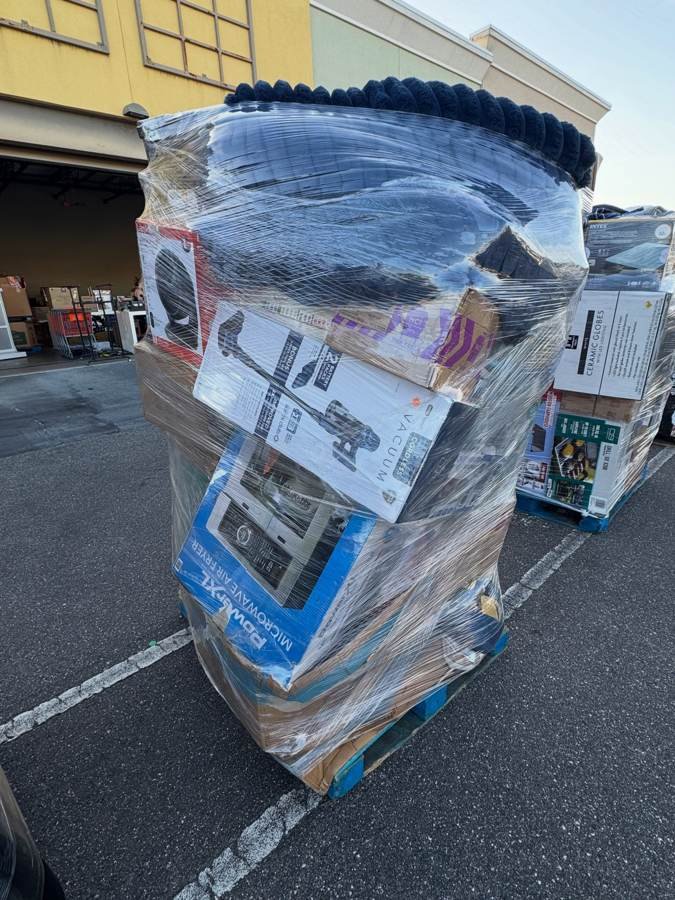Pallets loaded for pickup